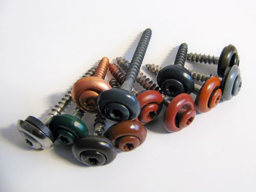 Klempířský barevný šroub - torx