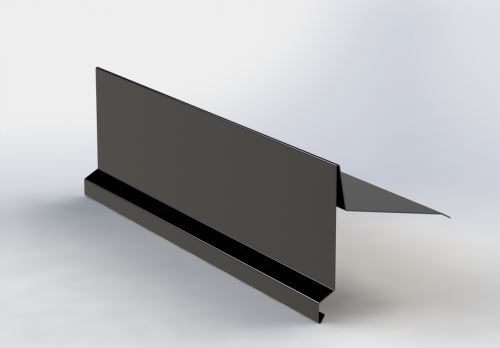 Závětrná lišta na pultovou střechu RŠ 333